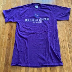 Vintage Boothbay Maine New England Tee